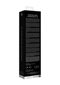Ouch! Kits Introductory Bondage Kit #3 (3 piece kit) - Black