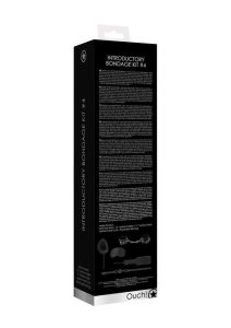 Ouch! Kits Introductory Bondage Kit #4 (5 piece kit) - Black