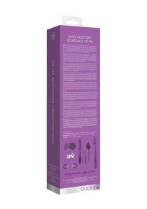 Ouch! Kits Introductory Bondage Kit #6 (6 piece kit) - Purple