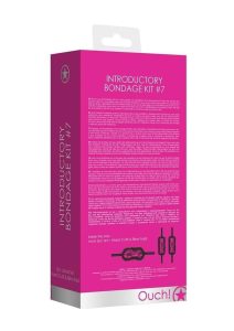 Ouch! Kits Introductory Bondage Kit #7 (2 piece kit) - Pink