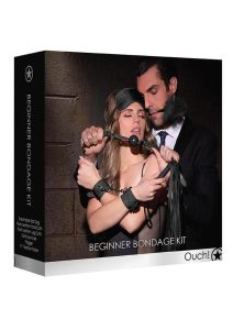 Ouch! Kits Beginners Bondage Kit 6pc - Black