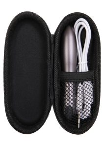 Travel Gasm Rechargeable Bullet - Gun Metal