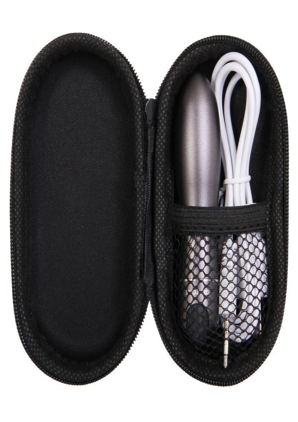 Travel Gasm Rechargeable Bullet - Gun Metal