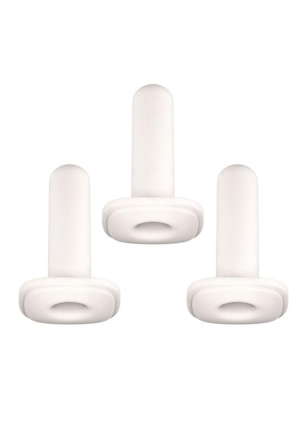 Kiiroo Onyx+ Replacement Sleeve 3 Per Pack - Standard Fit - White
