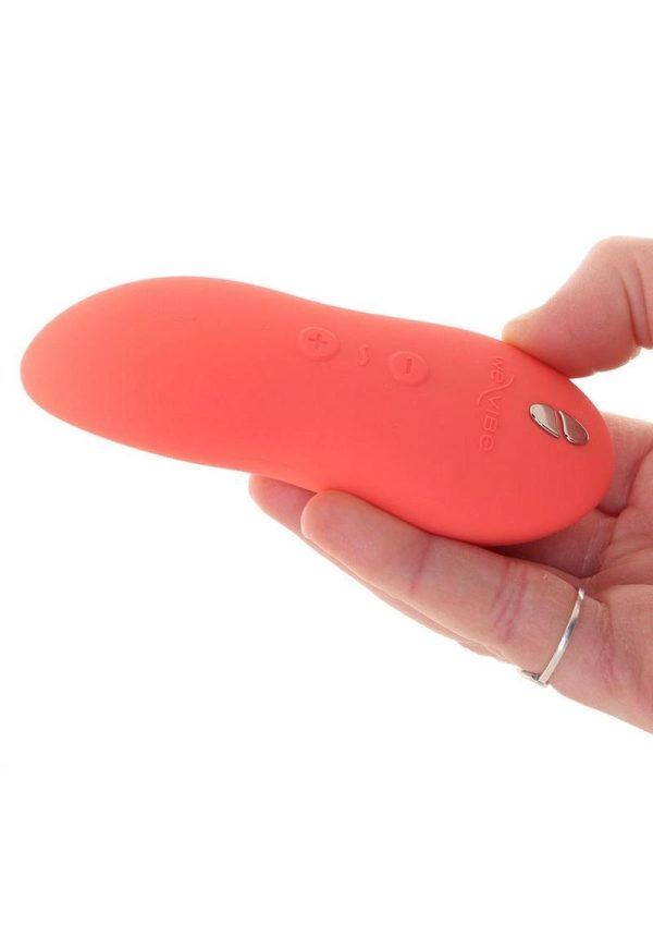 We-Vibe Touch X Rechargeable Silicone Clitoral Mini Vibrator - Crave Coral