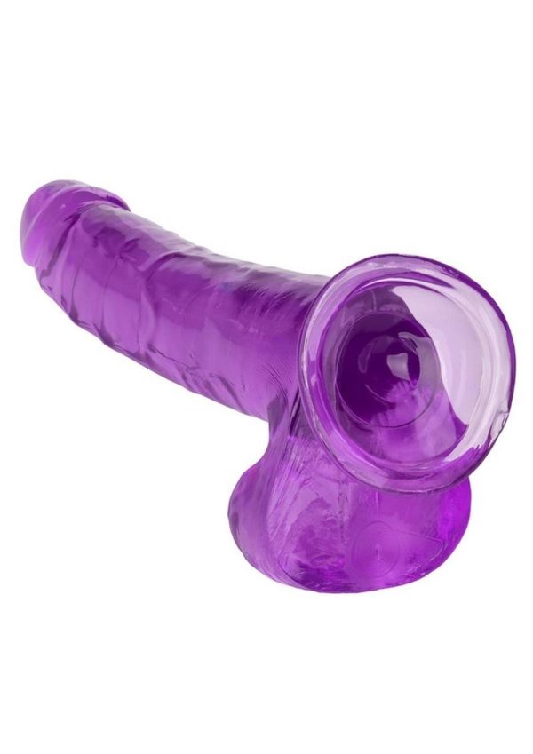 Size Queen Dildo - 8in - Purple