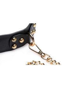 Master Series Golden Submission Bondage Set (4 Piece Kit) - Black/Gold