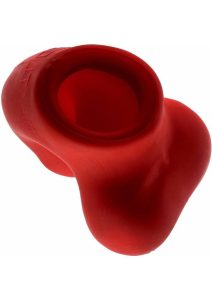 Meatlocker Silicone Chastity - Red Ice