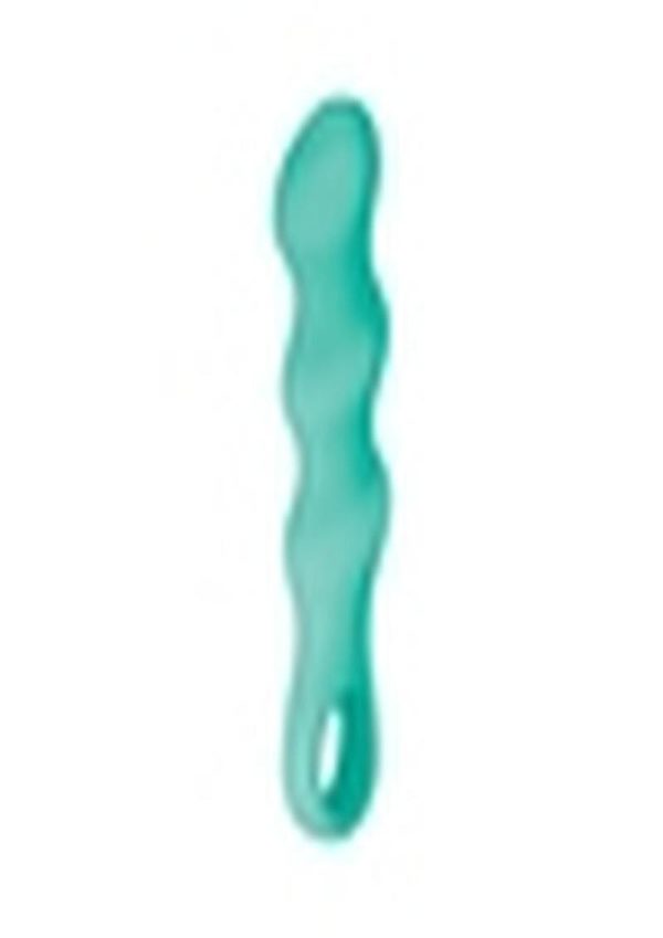 Triple Teaser Silicone Rechargeable Triple Motor Vibrator - Aqua