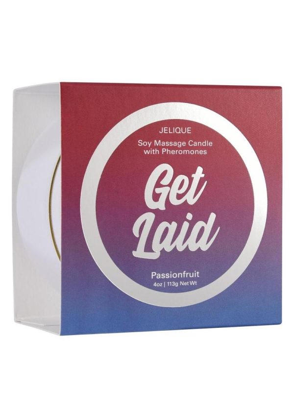 Jelique Massage Candle Pheromone Get Laid Passion Fruit 4oz