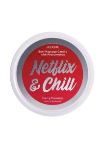 Jelique Massage Candle Pheromone Netflix and Chill Very Yummy 4oz