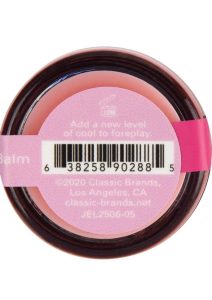 Jelique Nipple Nibblers Cool Tingle Balm Bubble Gum 3 gm. 1 pc.