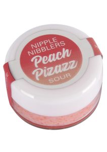 Jelique Nipple Nibblers Sour Tingle Balm Peach Pizazz 3 gm. 1 pc.