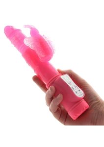 Firefly Lola Glow In The Dark Thrusting and Rotating Rabbit - Pink