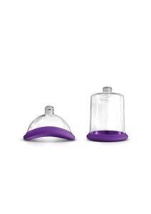 Inya Silicone Rechargeable Pump and Vibrator - Purple