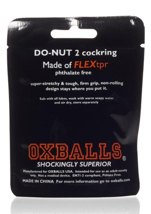 Oxballs Atomic Jock Do-Nut-2 Fatty Cock Ring - Red