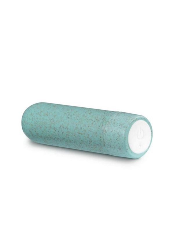 Gaia Eco Rechargeable Bullet Vibrator - Aqua