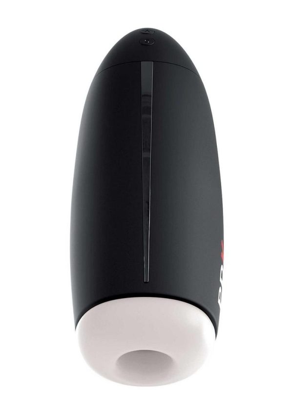 PDX Elite Fap-O-Matic Stroker Rechargeable Masturbator - Black/Vanilla