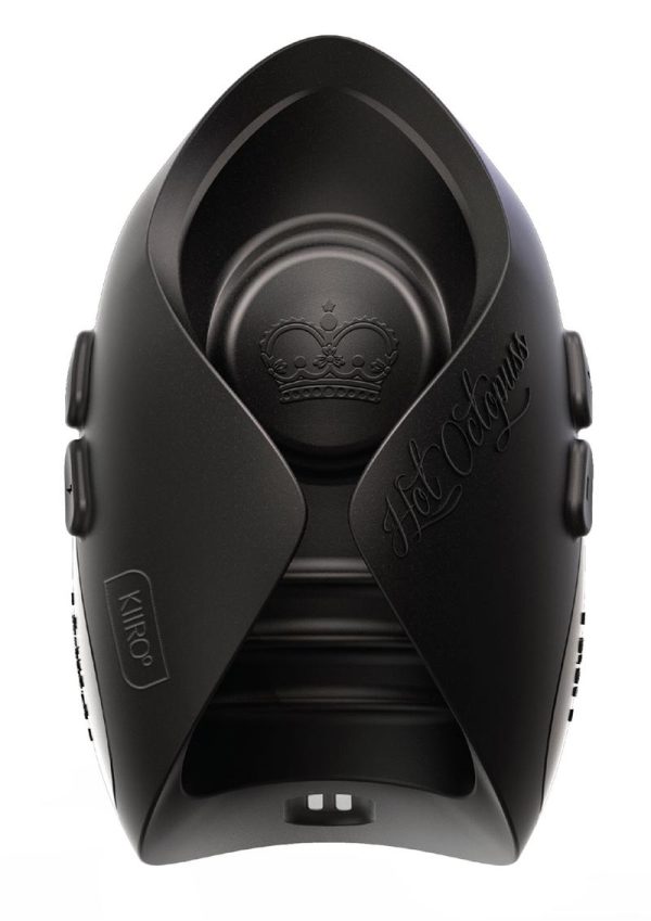 Kiiroo Hot Octopuss Pulse App Compatible Solo Interactive Silicone Rechargeable Masturbator - Black