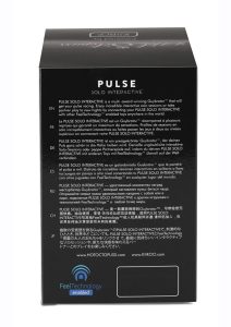 Kiiroo Hot Octopuss Pulse App Compatible Solo Interactive Silicone Rechargeable Masturbator - Black