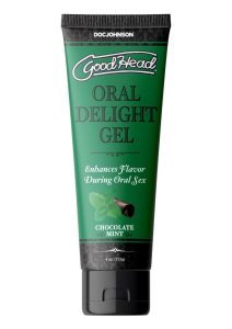 GoodHead Oral Delight Gel Flavored Chocolate Mint 4oz - Bulk