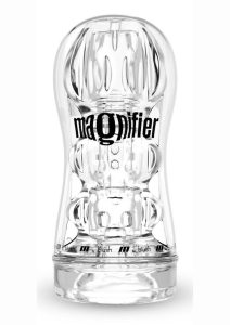 M for Men Soft and Wet Magnifier Stroker - Clear