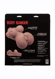 Stroke It Body Banger Masturbator - Full Body - Chocolate