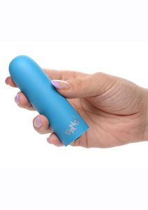 Bang! 10X Rechargeable Vibrating Bullet - Blue