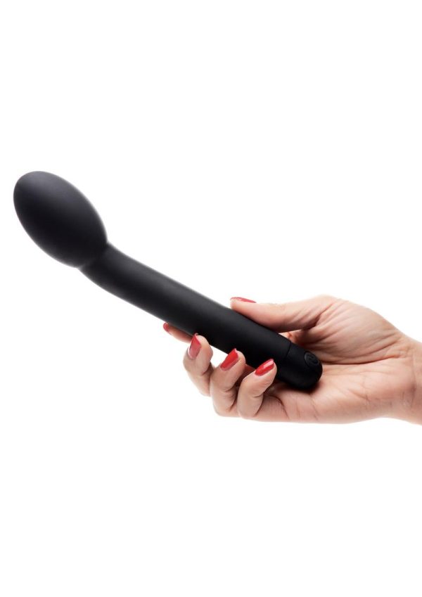 Bang! 10X Rechargeable Silicone G-Spot Vibrator - Black