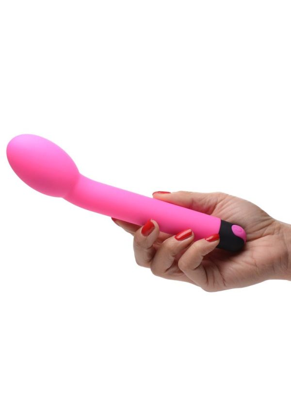 Bang! 10X Rechargeable Silicone G-Spot Vibrator - Pink