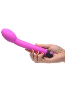 Bang! 10X Rechargeable Silicone G-Spot Vibrator - Purple