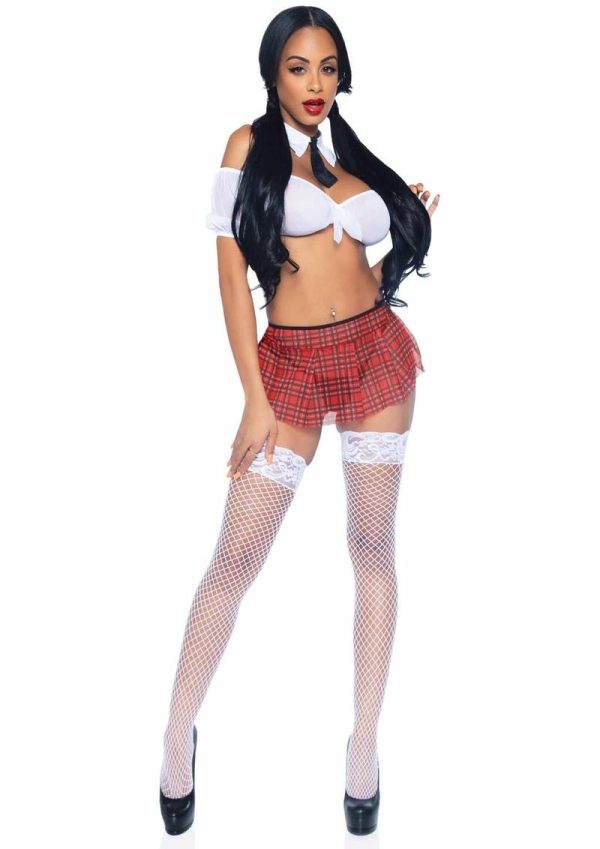 Leg Avenue Naughty School Girl Set (3 piece) - OS - Multicolor