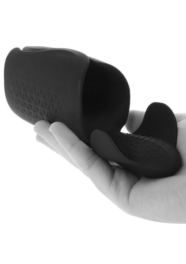 Hero Ultimate Rechargeable Silicone Masturbator - Black