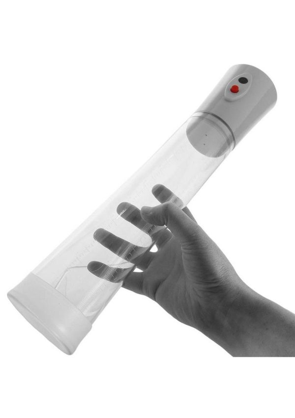 Commander Extra Large Electric Rechargeable Pump - Yellow/White