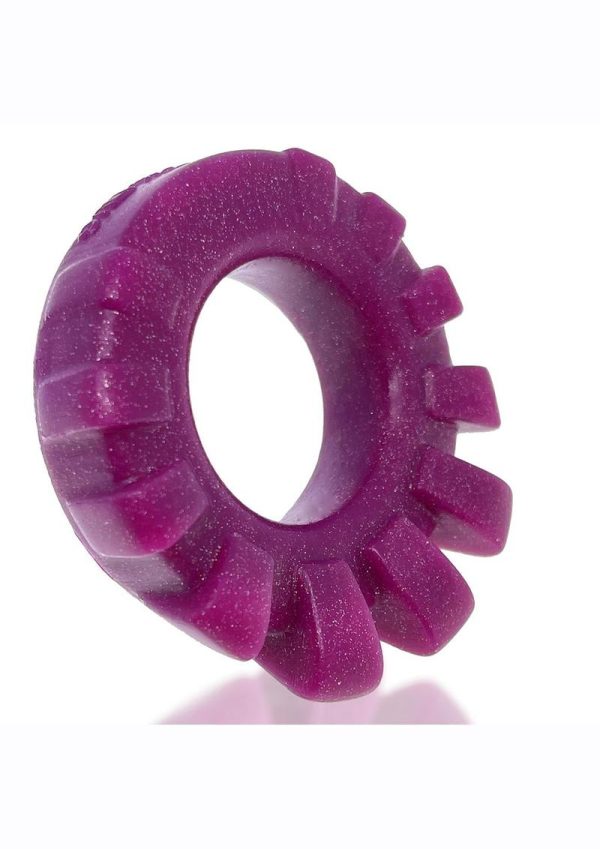 Cock Lug Lugged Cock Ring - Plum