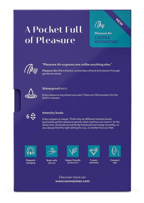 Womanizer Starlet 3 Rechargeable Silicone Clitoral Stimulator - Indigo