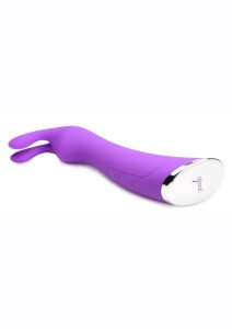 Gossip Zippy 28x Rechargeable Silicone Rabbit Vibrator - Purple