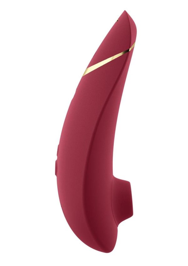 Womanizer Premium 2 Rechargeable Silicone Clitoral Stimulator - Bordeaux