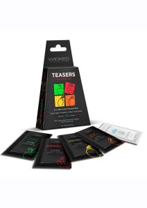 Wicked Teasers Fresh Fruit Water Based Lubricant Packettes (8 pack) - Assorted Flavors