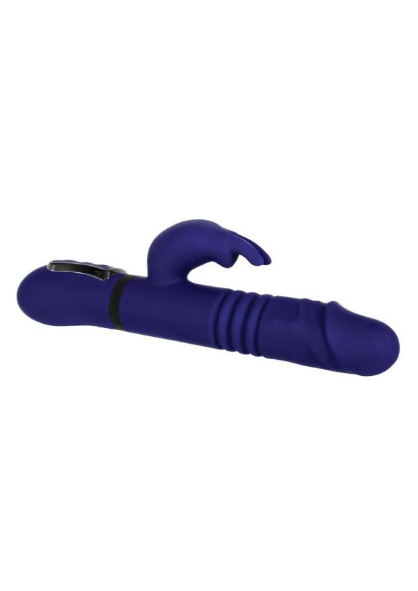 Gender X All In One Rechargeable Silicone Rabbit Vibrator - Purple