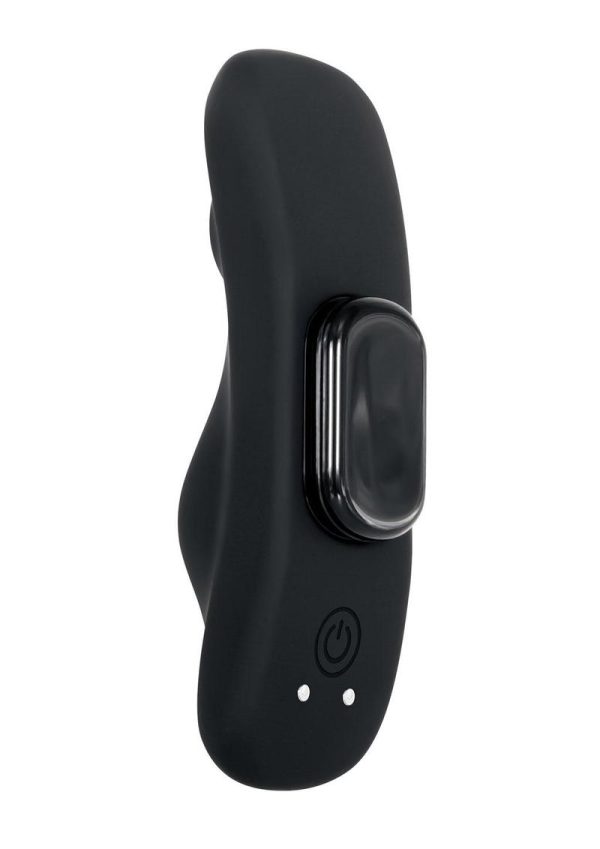 Gender X Our Undie Vibe Rechargeable Silicone Panty Vibe with Remote Control - Black