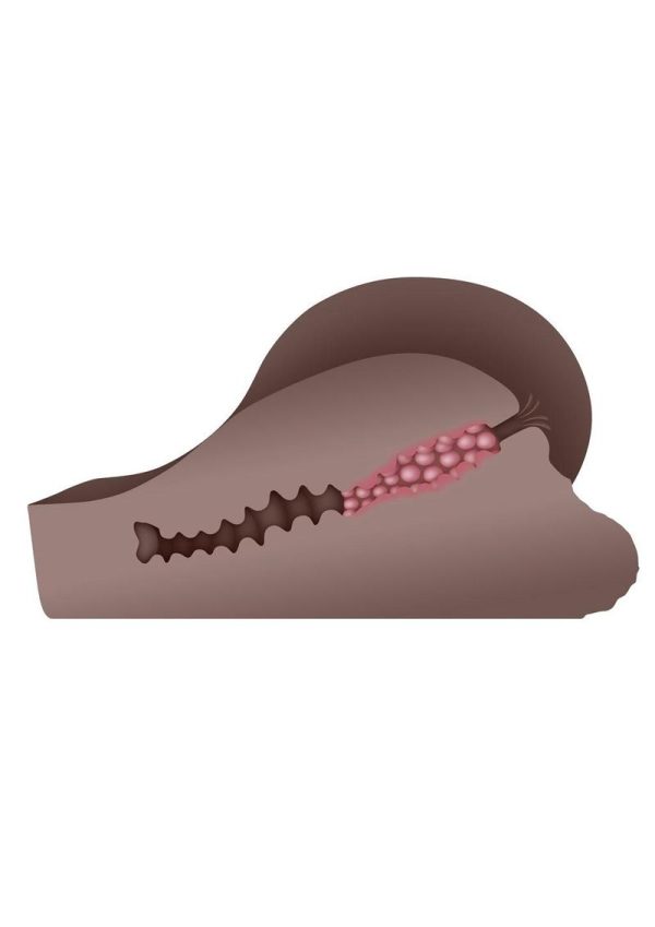 Gender X A Handful Male Anal Masturbator - Chocolate