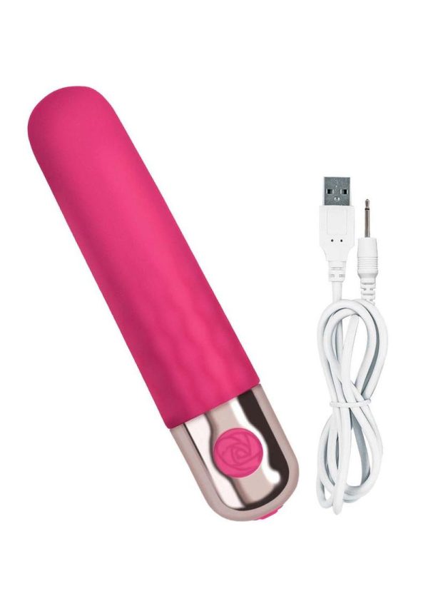 Exciter Travel Vibe Rechargeable Silicone Vibrator - Pink