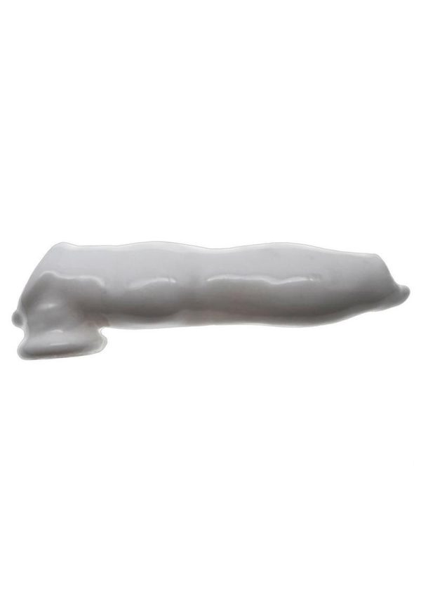 Oxballs FIDO Beast-Shaped Cocksheath with Bullet - White