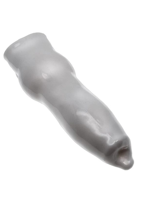 Oxballs FIDO Beast-Shaped Cocksheath with Bullet - White