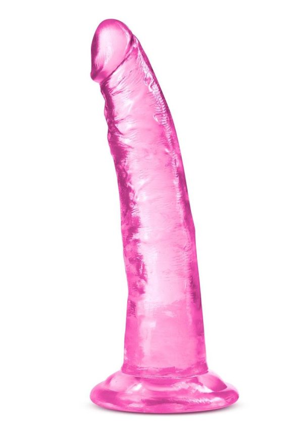 B Yours Plus Lust n` Thrust Realistic Dildo 7.5in - Pink