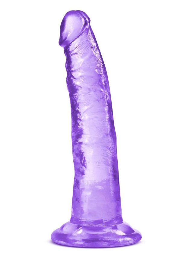 B Yours Plus Lust n` Thrust Realistic Dildo 7.5in - Purple
