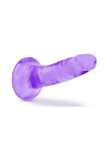 B Yours Plus Hard n` Happy Realistic Dildo 5.5in - Purple
