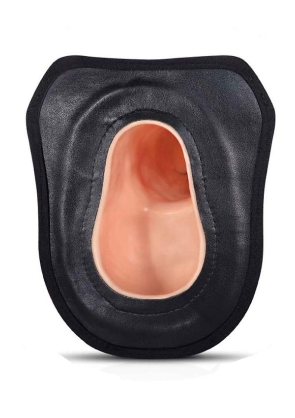 Erection Assistant Hollow Strap-On 8in - Vanilla