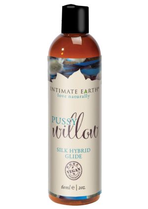 Intimate Earth Pussy Willow Silk Hybrid Glide Lubricant 2oz
